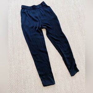 Alice and Olivia Silk Employed 100% Silk Cropped Dress Pants Black 2